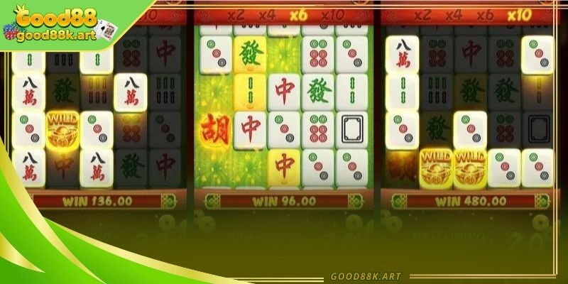 Cơ chế biểu tượng vàng xuất hiện rõ ràng và nổi bật