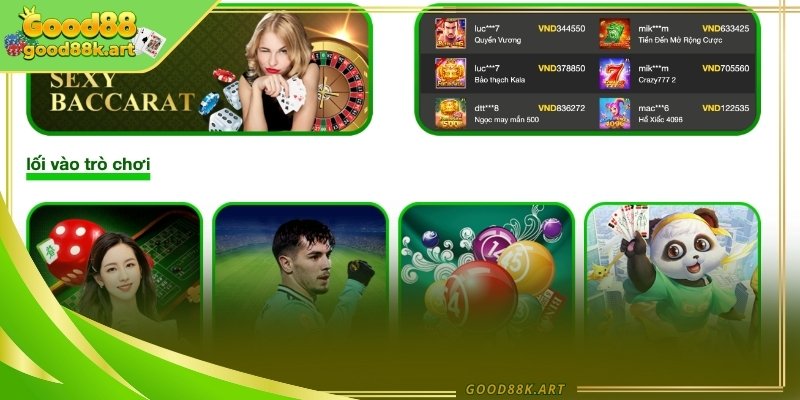 Giấy phép và đối tác của Good88