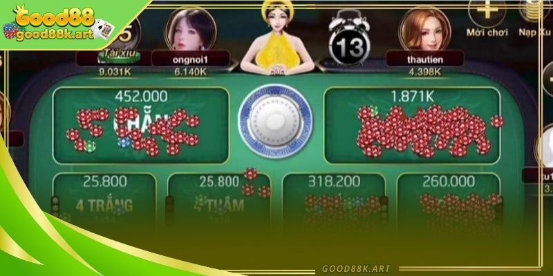 Giới thiệu xóc đĩa với giao diện quen thuộc và dễ quan sát